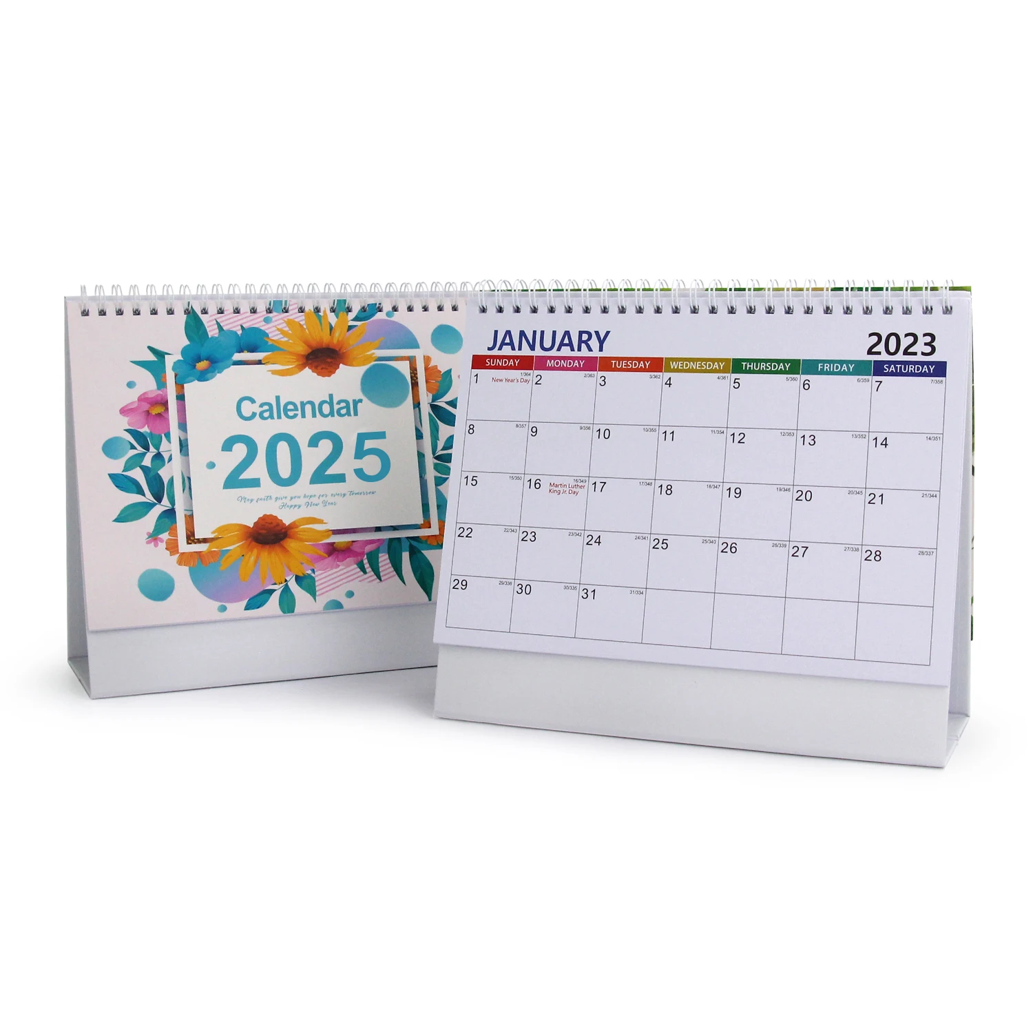 Digital printing 3d spiral wall calendar 2024 australia wall calendar table calendar