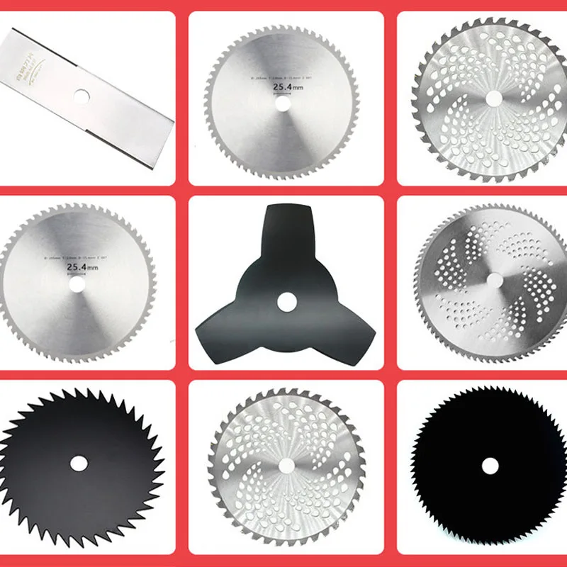 Factory Price Lawn Mower Blades Metal Brush Cutter Knife Trimmer Blade