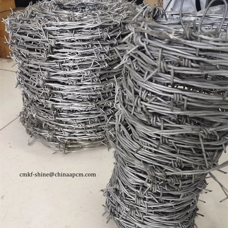 Колючая проволока горячего цинкования по низкой