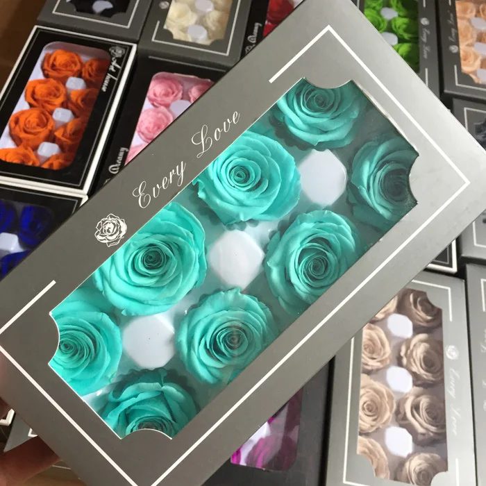 Прекрасное качество, натуральные консервированные розовые головки для Дня матери, предложили четыре сезона от поставщика цветов