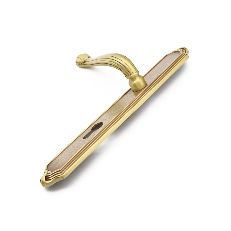 RTS High quality door lock handle long handle for entrance doors exterior front door hardware