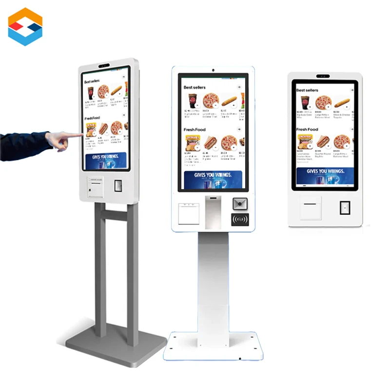 Self-Service Touch Screen Ordering Kiosk Technology Improving Customer Service With Pos Software