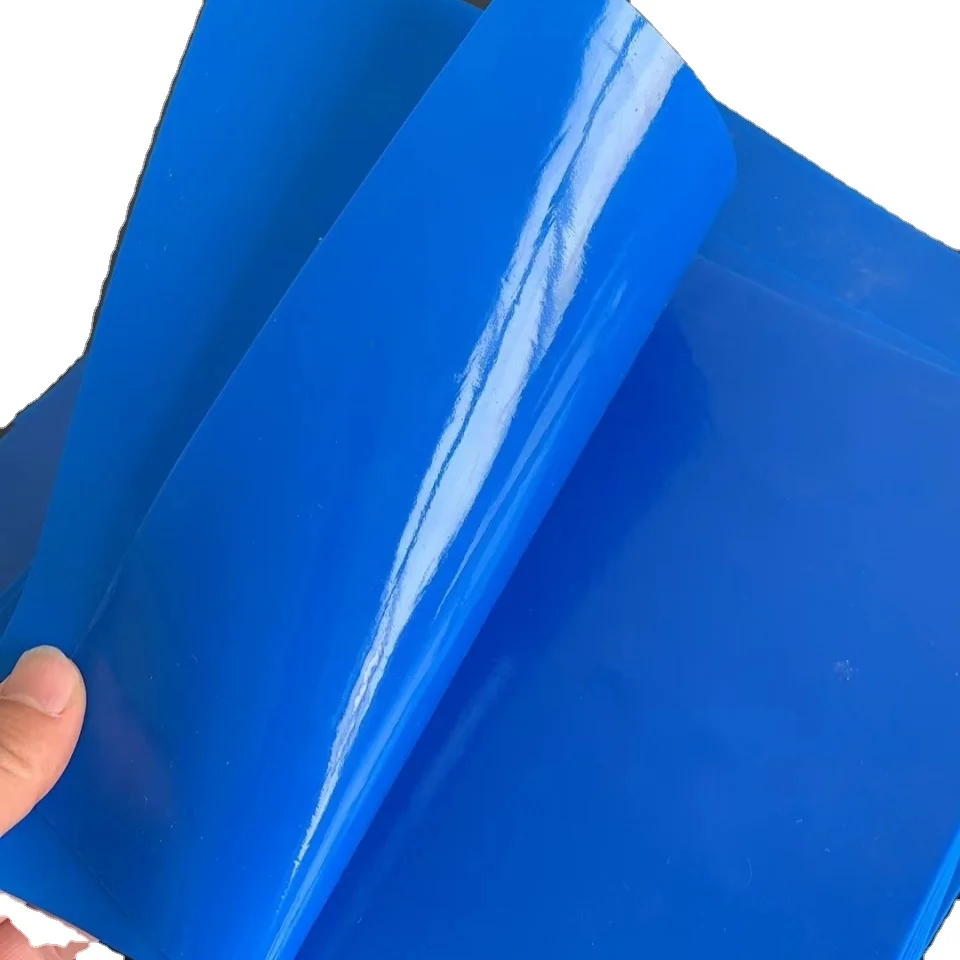 Подгонянный HDPE подводка для рыбной фермы пруд Хвостовая плотина зеленого цвета пруда зеленая геомембрана синяя