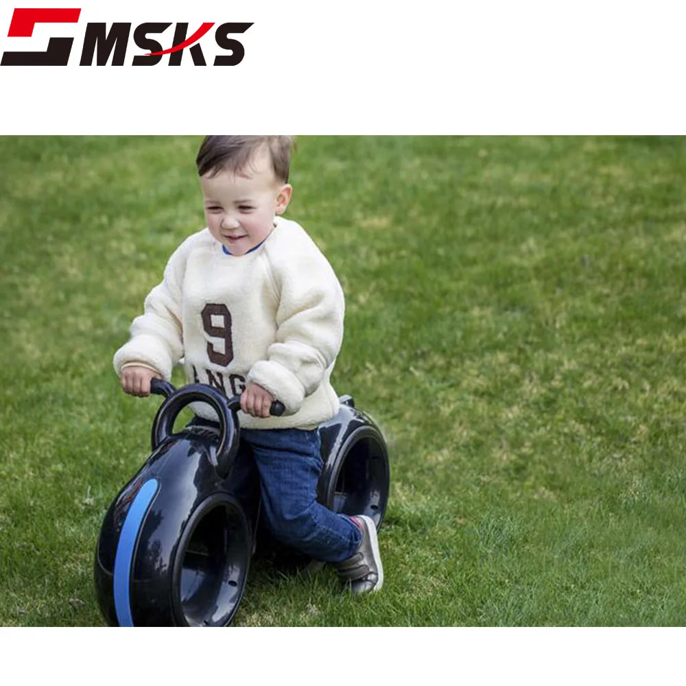 MSKS S188 Unfoldable Kids Toy Foot Assist Motor Bike With Led Lighting For Children