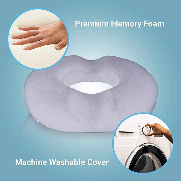 The Best Memory Foam Seat Cushion Anti Hemorrhoids Anti-Decubitus Office Car Medical Nursing Pain Relieve Seat Cushion