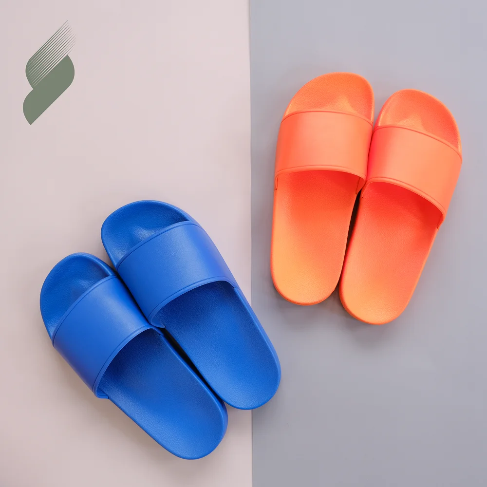 2021 Wholesale Manufacturer Custom Logo Unisex Slippers Summer Fashion Rubber  Slide Slippers Chanclas Flip Flops