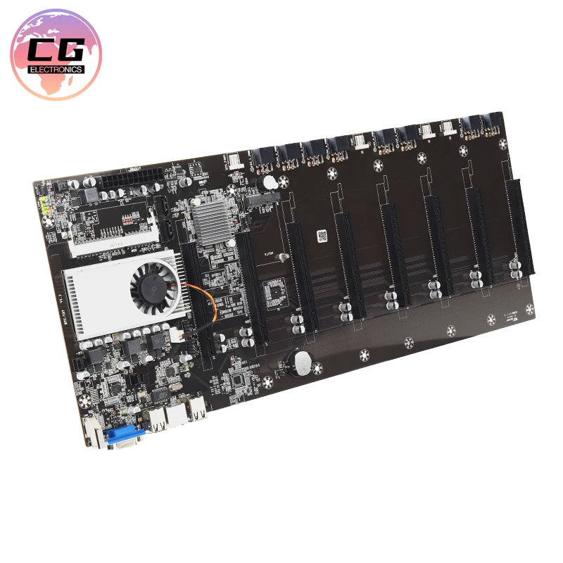 CG Новый T37 Профессиональный 8gpu материнская плата Hm65 T37 плата 8 Gpu 847 материнская плата в наличии на складе