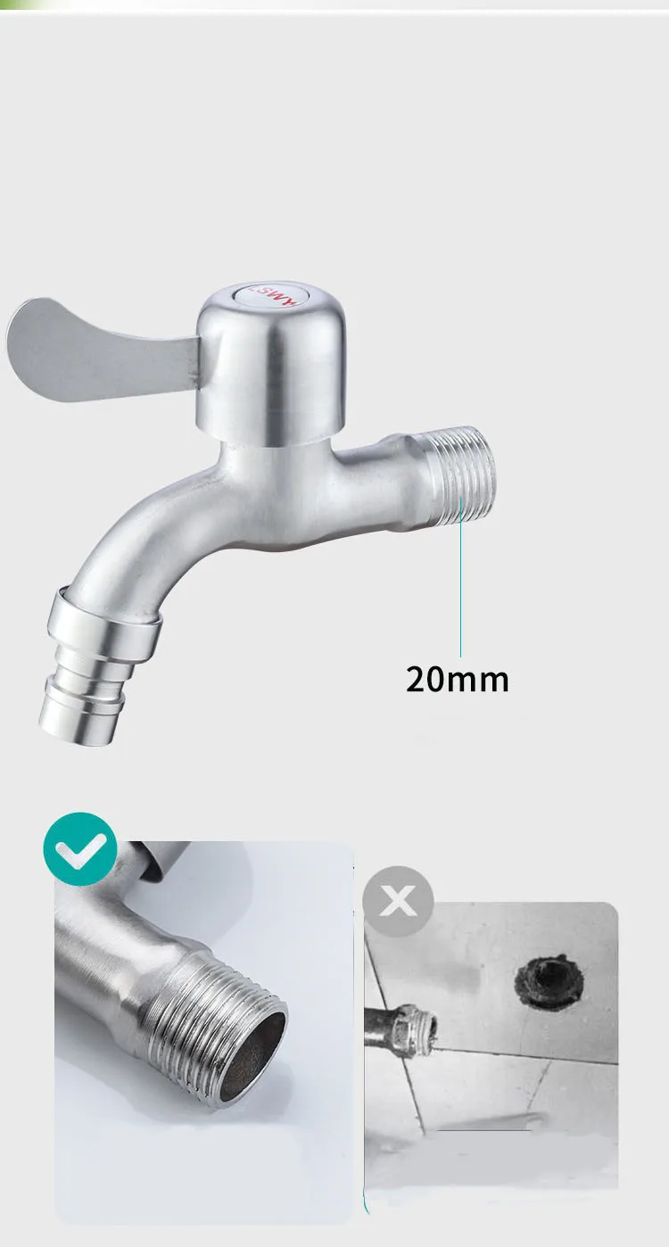 Высокое качество нержавеющей стали кран водопроводные краны смесители