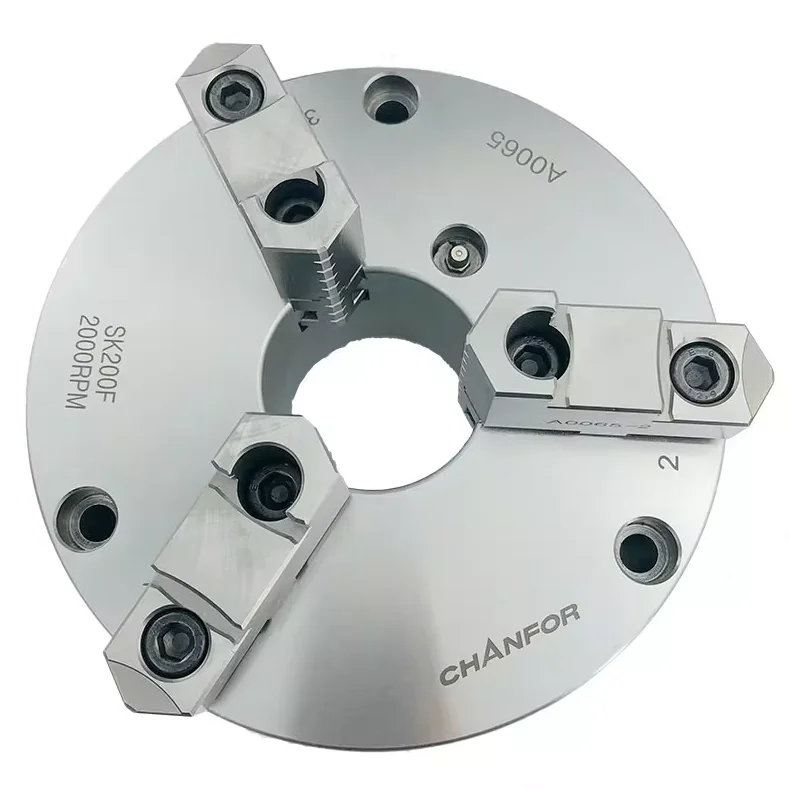 CHANFOR мощный 3-х кулачковый патрон ручной токарный патрон SK160200250 Taiwan бренд