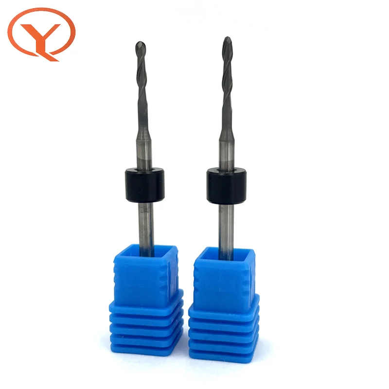 Qiye Free Shipping Diamond denture burs dental end mill Denture end mill