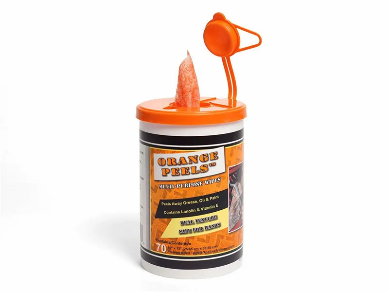 Fresh Scent Multi Purpose Heavy Duty Wipes Textured Wet Towels In Bucket