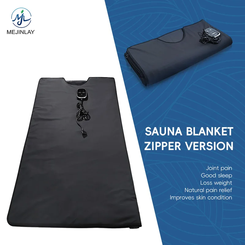 customized manufacturer sauna slimming blanket body wraps infrared sauna blanket for weight loss and skin detox