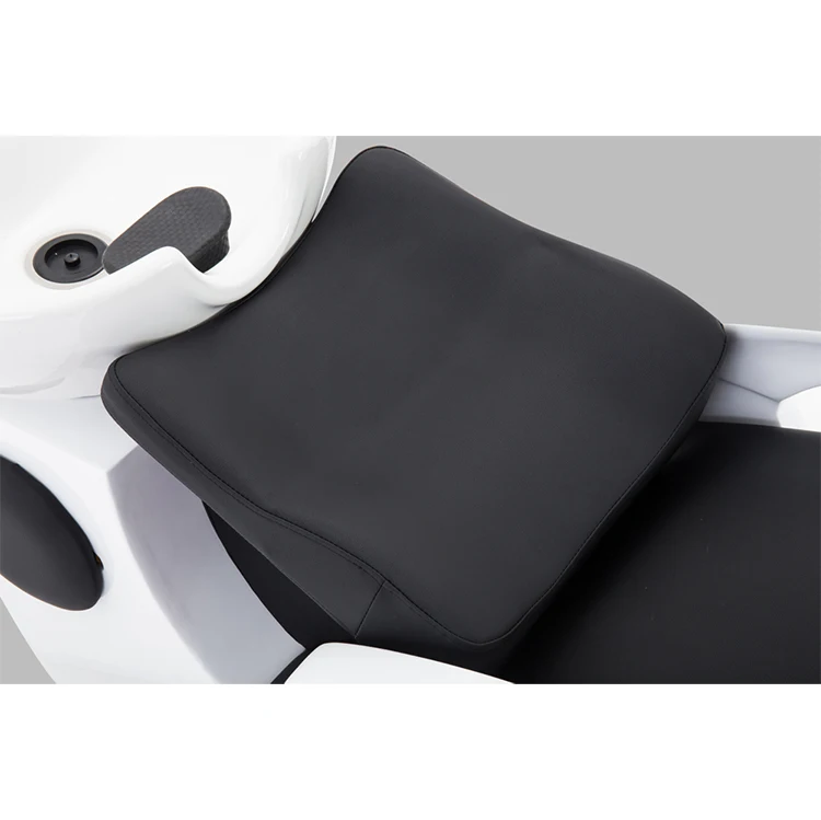 luxury black beauty salon hairdresser sink and chair shampoo bed hair salon