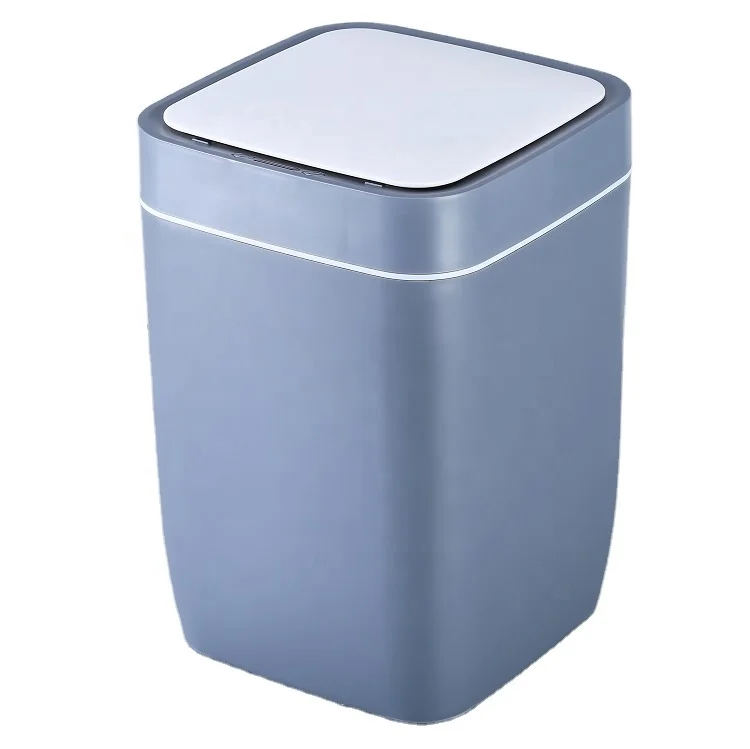 8L Smart Trash Bin Plastic Dustbin  Motion Sensor Trash Can Small Size Smart Garbage Bin Automatic Rubbish Bin
