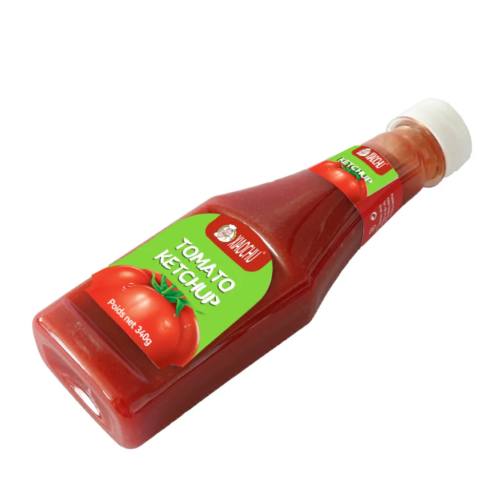 Factory price delicious 340g 5kg tomato ketchup with OEM brand for cooking