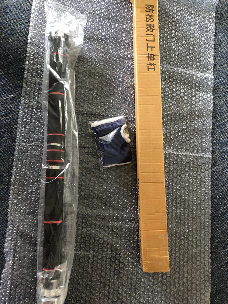 Gym Home Exercise Fitness Free Standing Horizontal Bars Metal Pull up Bar with Lock for Doorway Frame Chin up Bar