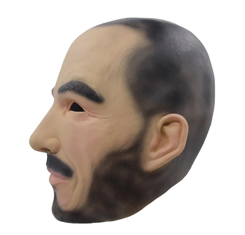 
Molezu Made in China Realistic Full Face Latex Lifelike David Beckham Masquerade Fancy Dress Cosplay Popular People Human Mask 