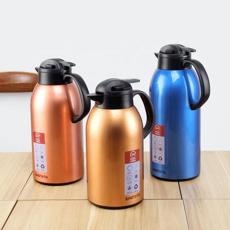 Wholesale price insulated 304 stainless steel water kettle vacuum double wall water jug amazon