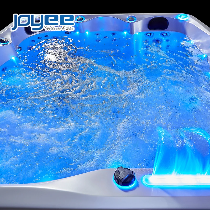  Роскошная гидромассажная Ванна JOYEE для балкона/спа/джакузи jakuzii deluxue наружная струйная спа-ванна массажная отдельно стоящая замачивания