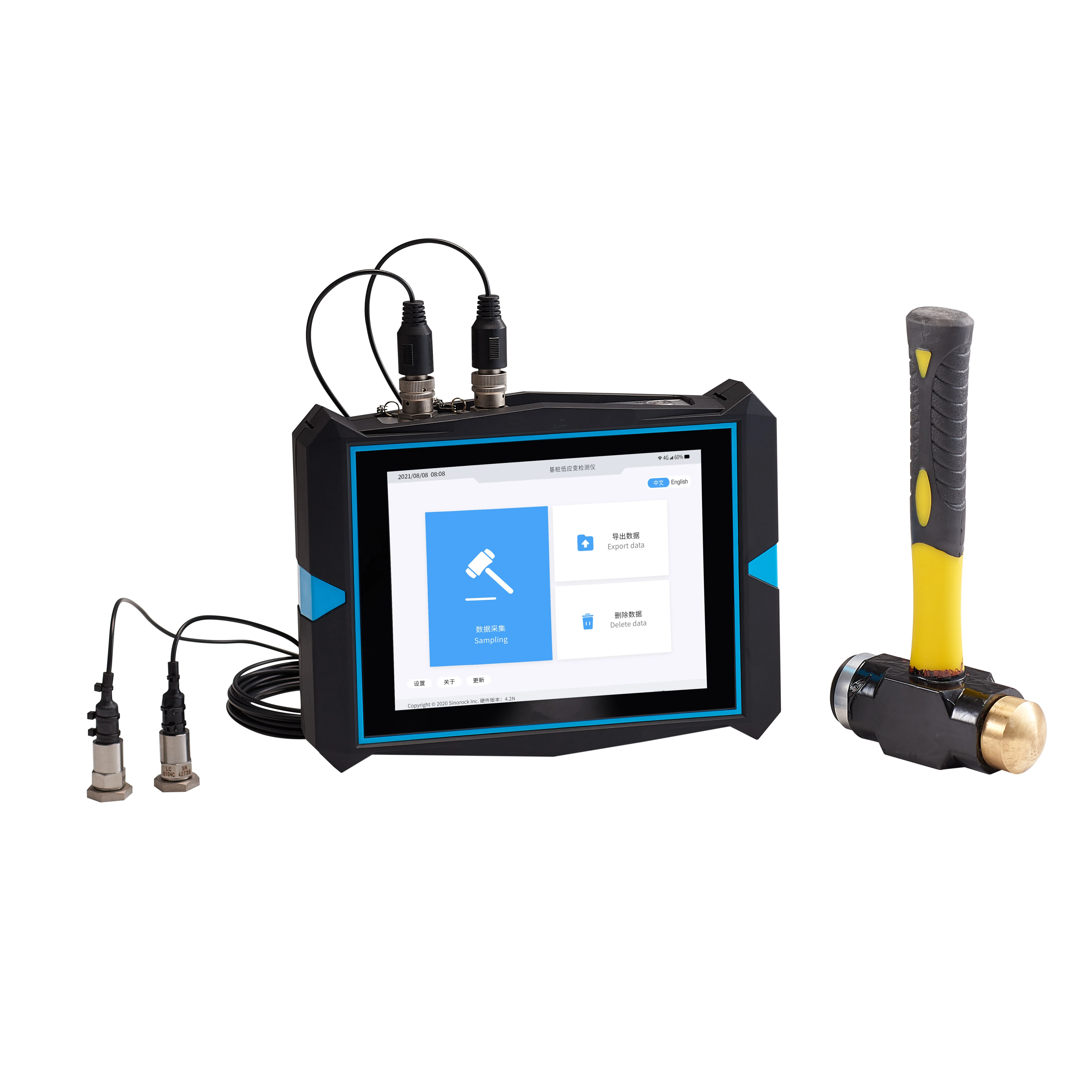 PDA High Strain Dynamic Load Tester High Strain Testing