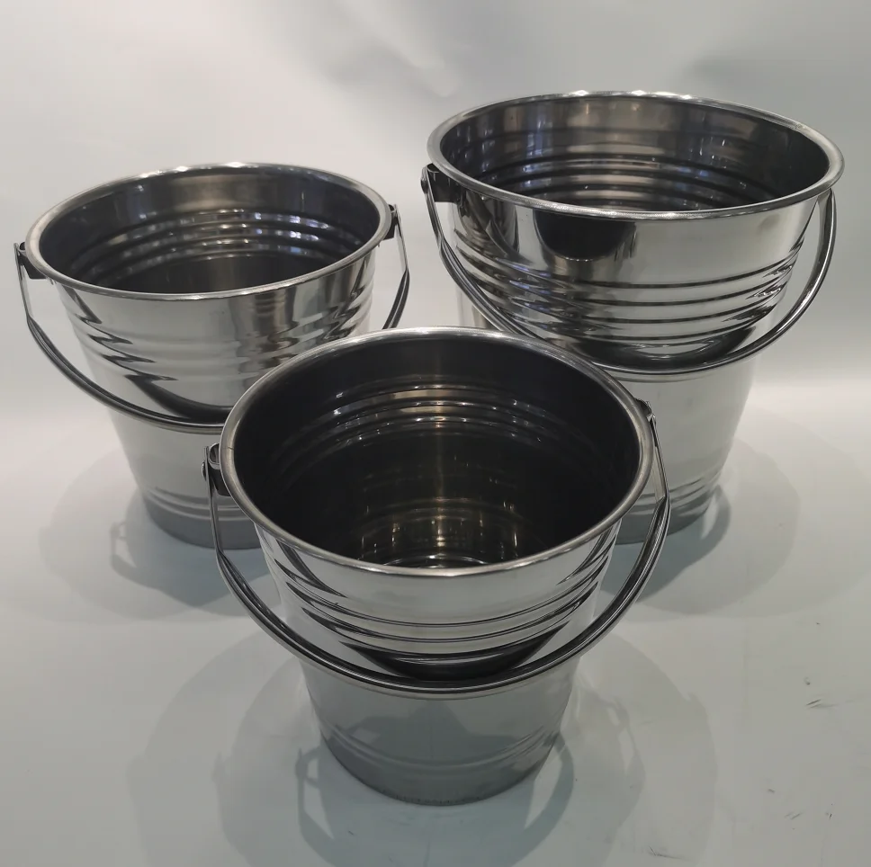 Stainless steel ice bucket Multi-purpose barrels