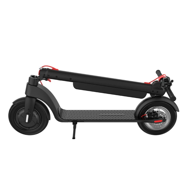 X8 Europe Warehouse 10 Inch Tire Motor 350w 2 wheel Kick Folding Adults Electric E Scooter