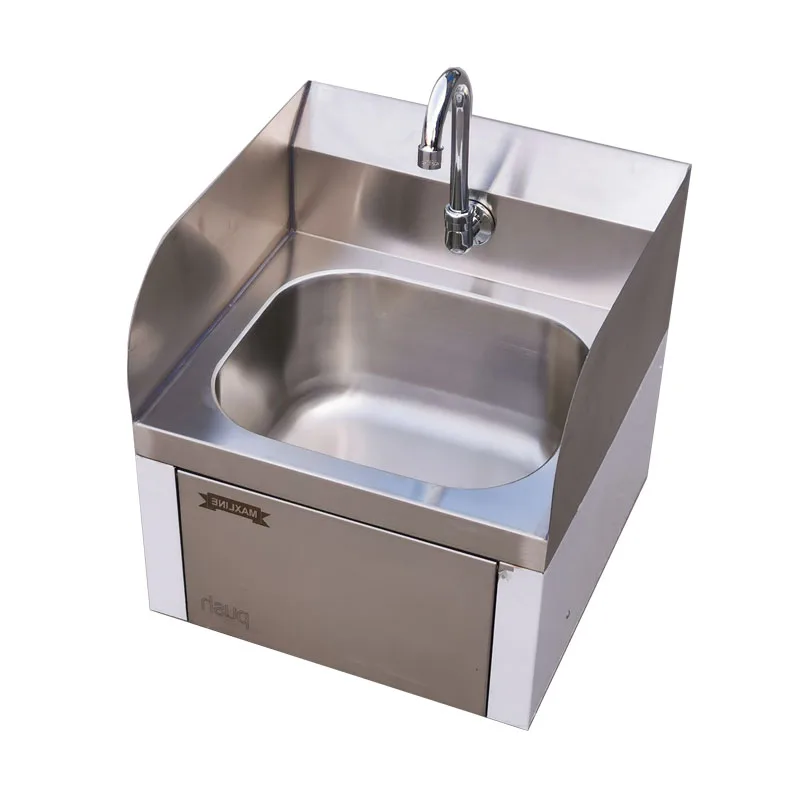 
Hand Free Knee Operated Hospital Stainless Steel Hand Wash Sink 