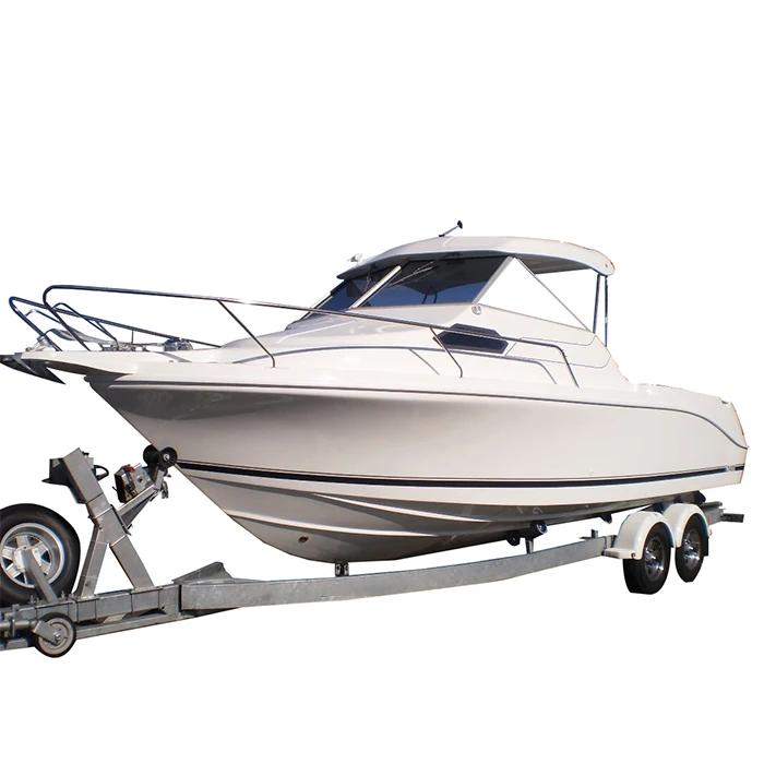 Hot sale cheap small aluminium fishing  yacht for home use