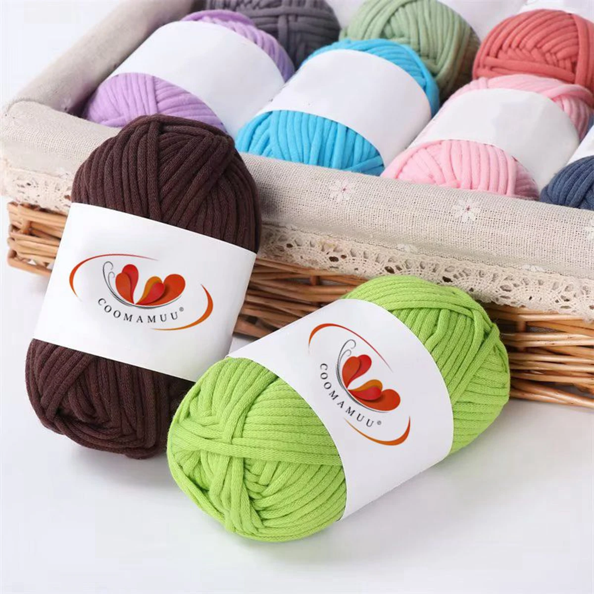 Filling Cotton Hollow Cotton Thread Hand-braided Thread Coarse Wool Crochet Diy Cloth Thread