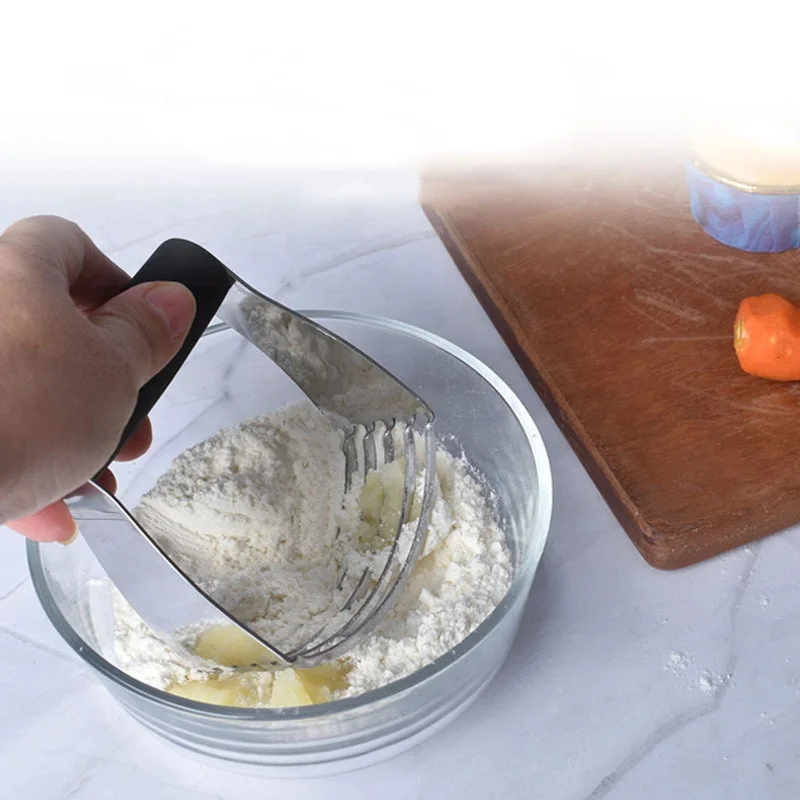 RUICHEN Kitchen Accessory Stainless Steel Dough Blender Baking Dough Tools Cutter