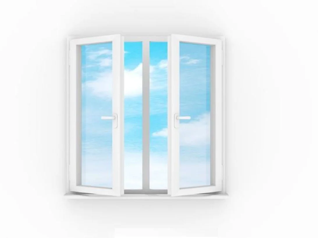 Double Glazed PVC  Window UPVC Casement Windows Hurricane Impact Glass Windows