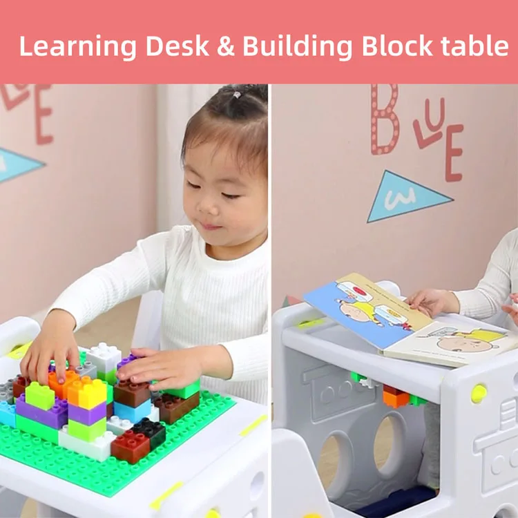 
Multi-Function Multi-Color Eco Friendly Material Plastic Custom Study Table For Kids Children 