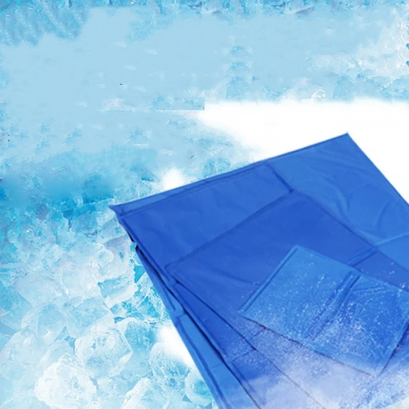 PVC baby laptop cool two way ice cold backpack cooling mat pad iets gel mattress pad for mobile phone