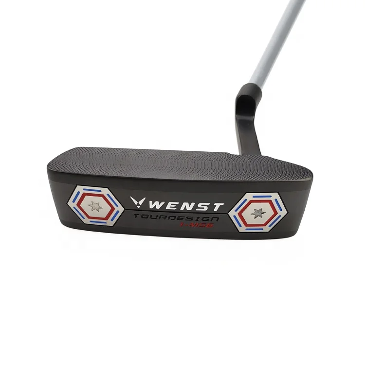 Universal Golf Club Putter CNC Milled and PVD Plating Graphite Shaft Stainless Steel Golf Club  Putter