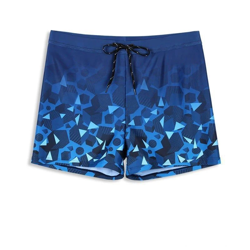 Breathable Quick Dry Anti UV Fitness Swimwear Short Swimming Brief  Male Swim Trunks