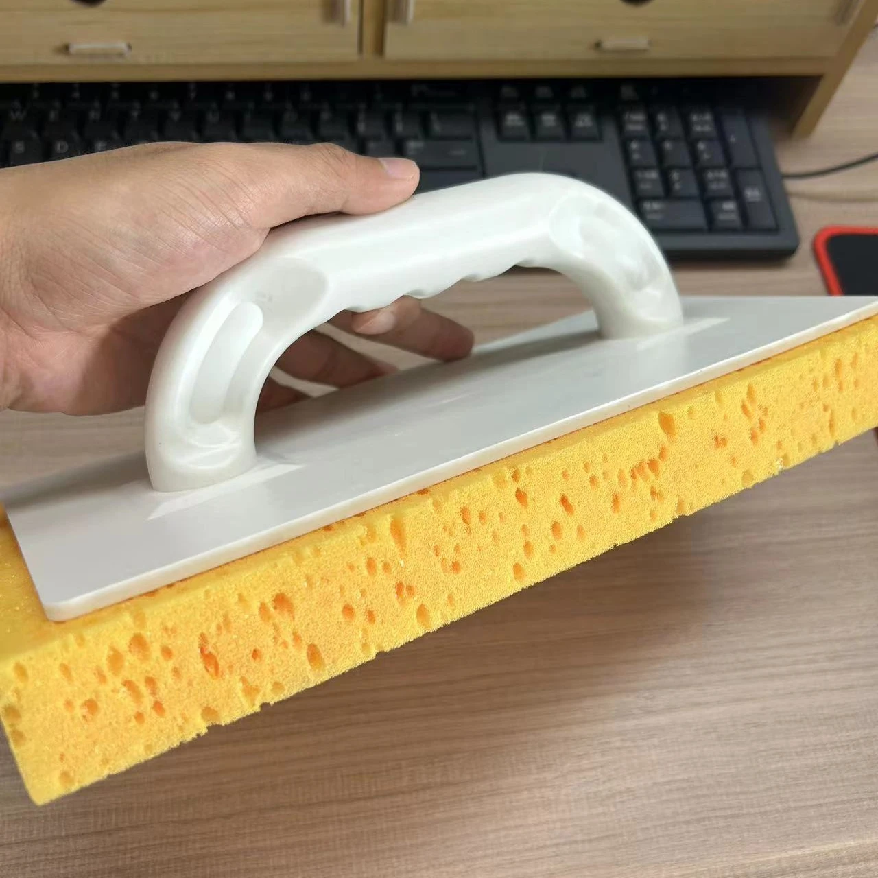 Foam rubber bottom sand board wholesale wall tile tile professional cleaning board mud board