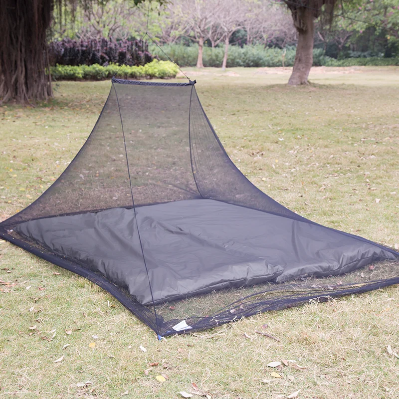 Export To Europe, America And Africa Outdoor Camping Trip Double Trapezoidal Protection Privacy Mosquito Net Tent