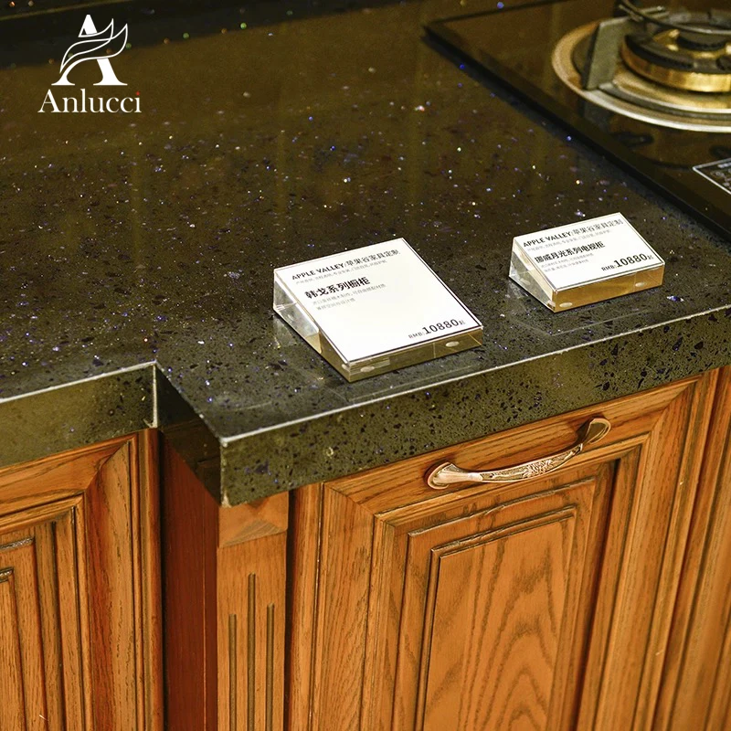 
Acrylic Desktop Sign Crystal Office Meeting Product Information Introduction Bracket 