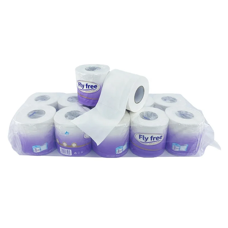 2023 High Quality Toilet Paper Wholesale Super Soft Bathroom Toilet Tissue Rolls