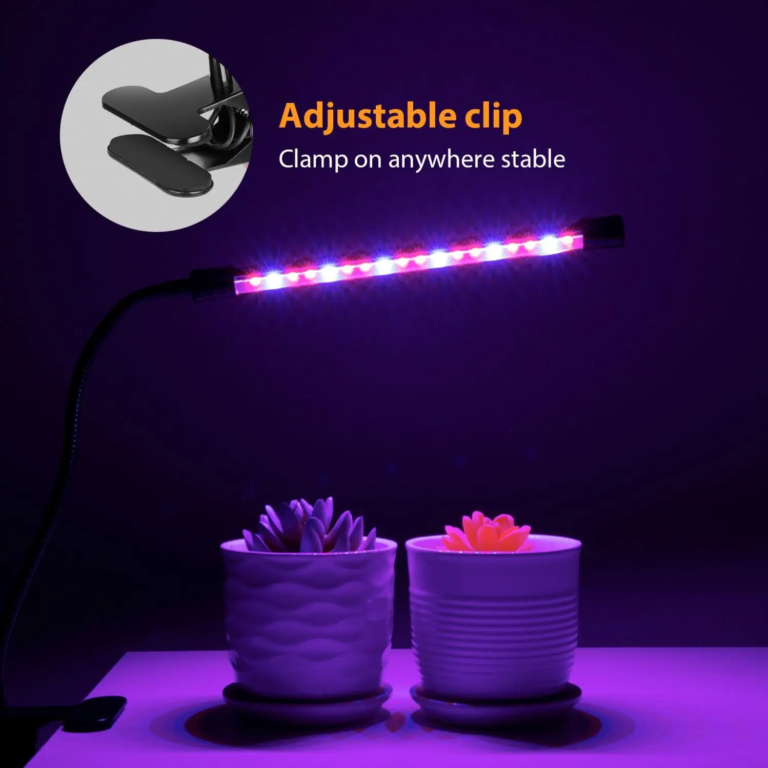 Led Grow Light Usb Phyto Lamp All Spectrum Seedlings Flower Indoor Clip Led Grow Lamp