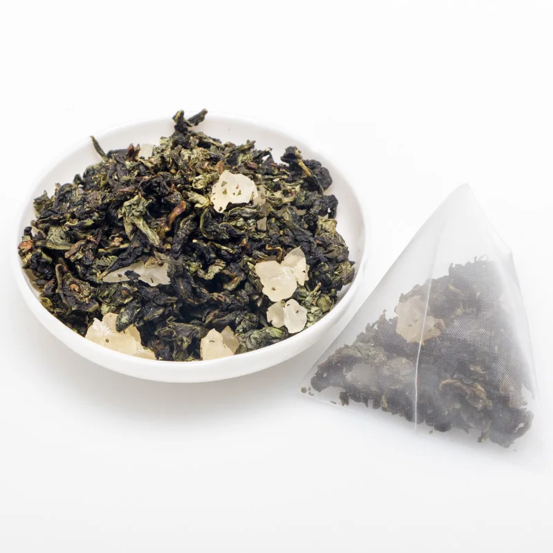 Chinese Supplier White Peach Flavored Oolong Triangle Bagged Tea Recommended