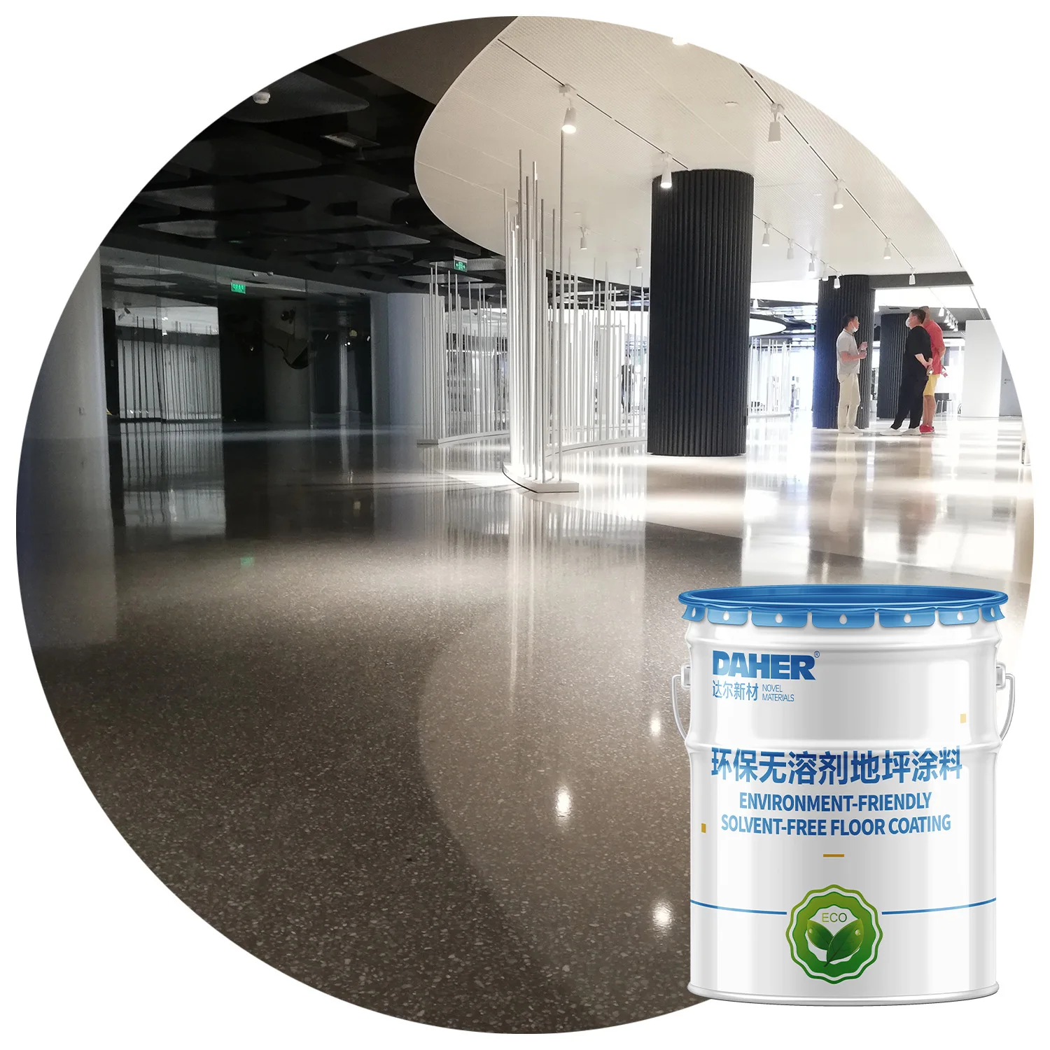 Multi Color Epoxy Terrazzo Paint for Floor Coating