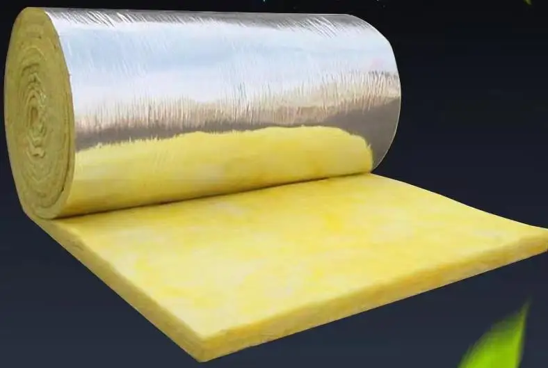 Glass fiber insulation blanket glass cotton roll glass fiber cotton aluminum foil