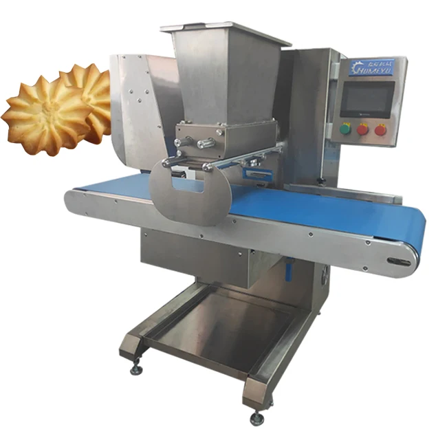 Rotary moulder wire cut small fortune cookies extruder making machine line for sale multidrop cookie machinery price