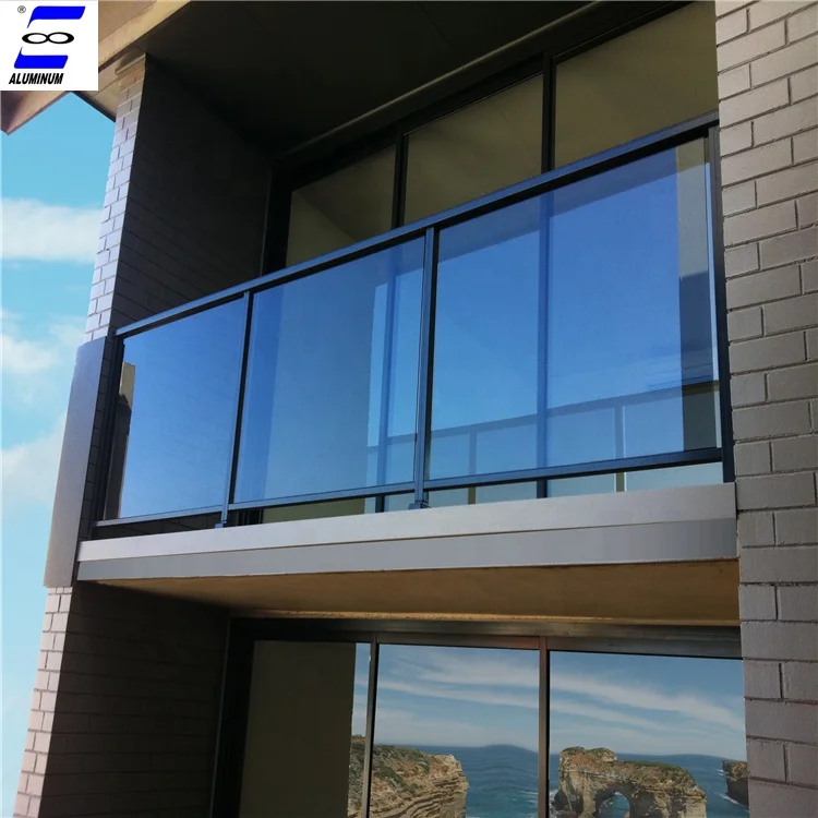 Outdoor Aluminum Stainless Steel Glass Railings Balcony Designs Philippines Cheap Prices