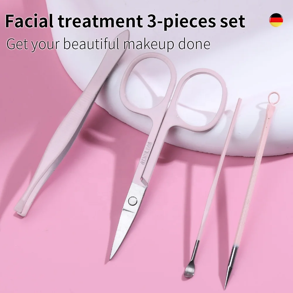 Holographic Case Nail Clippers Kit Manicure Pedicure set For Thick Nails Men Women Gift