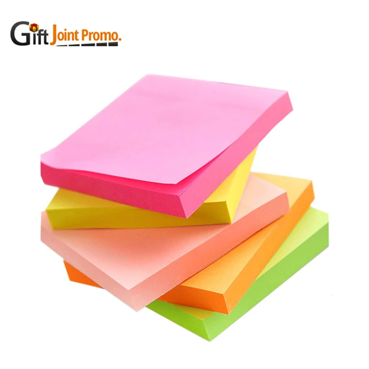 Customized Logo Multicolor Fashion Sticky Note Pad