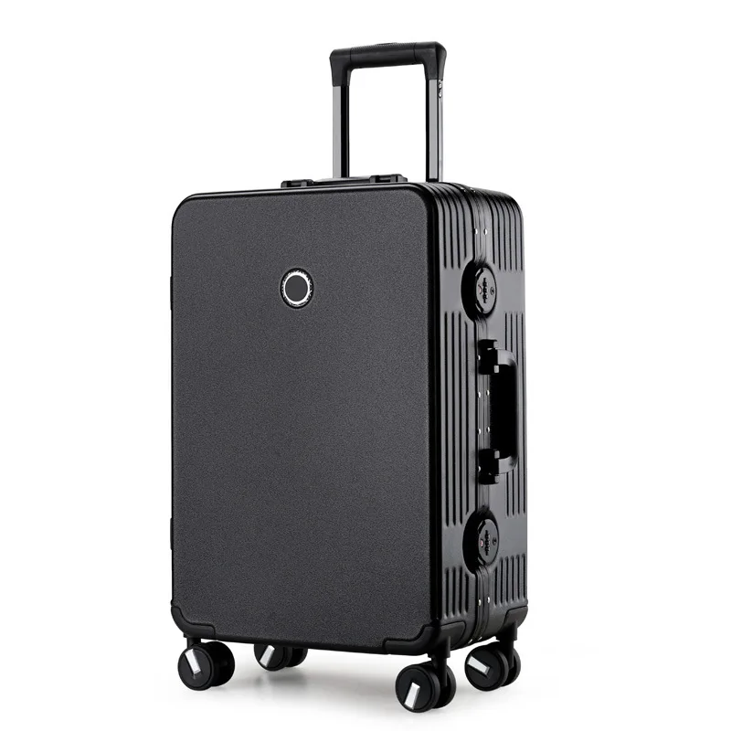 YX16992 Custom Logo High Quality Aluminum Frame Suitcases Large Hard Case Valiz Trolley Luggage Travel Bag Wholesale Products