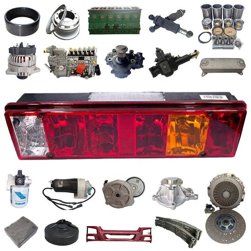 SINOTRUK HOWO T5G TX SITRAK C7H Shacman China Heavy Duty Truck Body Spare Parts Rear Tail Light Tail Lamp WG9125810002