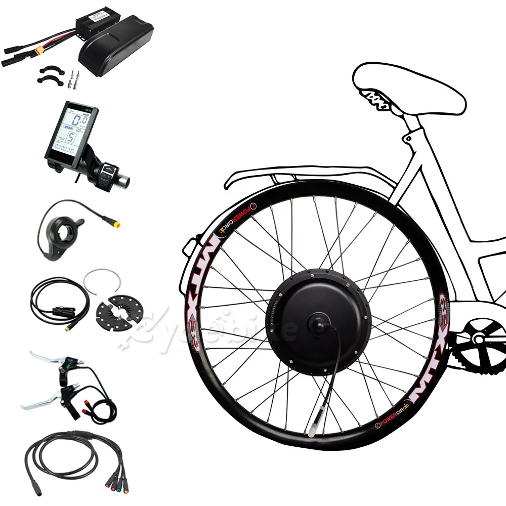 Changzhou Ncyclebike Ebike 20 дюймов 27,5 26 дюймов 29 700c 48 в 1000 Вт Водонепроницаемый Электрический велосипед, конверсионные задние колеса, велосипедные комплекты